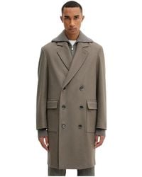 Barena - Double-Breasted Coat - Lyst
