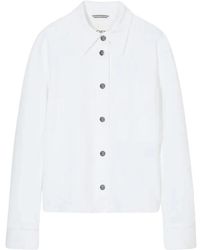 Closed - Jassen ,Wit ,Denim Denim Jassen - Lyst