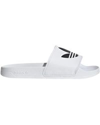 adidas Slippers - - Heren - Wit
