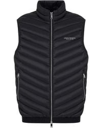 ARMANI EXCHANGE - Vests - Lyst