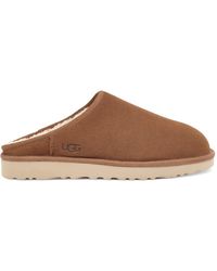 UGG - Schoenen ,Bruin ,Suède Classic Slip-On Pantoffels Chestnut - Lyst