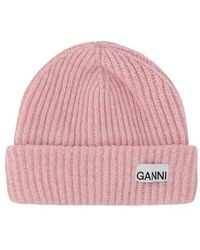 Ganni - Beanies - Lyst