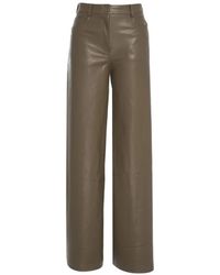Norma Kamali - Wide Trousers - Lyst