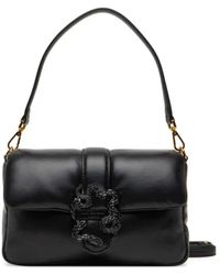 Just Cavalli - Ikonic Snake Puffy Schultertasche - Lyst