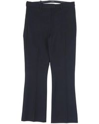 Max Mara - Broeken ,Blauw ,Katoen Umanita Cropped Broek - Lyst