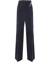 Prada - Wide Trousers - Lyst