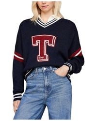 Tommy Hilfiger - V-Neck Knitwear - Lyst