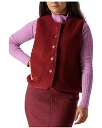 Ydence - Rode Blazers Vest Evelynn - Lyst
