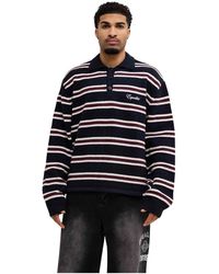 Equalite - Truien & Vesten ,Veelkleurig ,Katoen Finn Knit Polo - Lyst