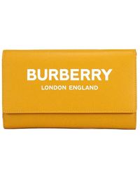 Burberry - Logo leder crossbody tasche mit riemen - Lyst