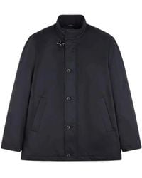 Fay - Jassen ,Blauw ,Winter Cape - Lyst