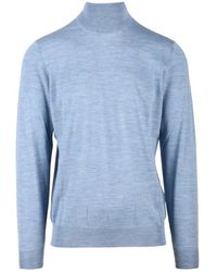 FILIPPO DE LAURENTIIS - Merino Wol Coltrui Trui - Lyst