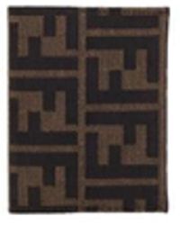 Fendi - Accessoires ,Zwart ,Katoen Business Card C Ff Jacquard - Lyst