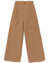 Chloé - Wide Trousers - Lyst
