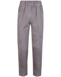 Via Masini 80 - Slim-Fit Trousers - Lyst