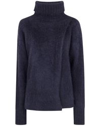 Uma Wang - Rollkragenpullover Aus Strick - Lyst