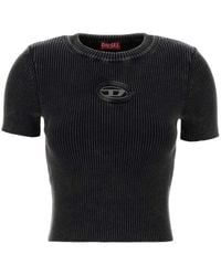 DIESEL - Round-Neck Knitwear - Lyst
