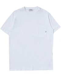 Dondup - T-shirt da . modello in cotone girocollo con tasca frontale. slim fit.made in italy - Lyst