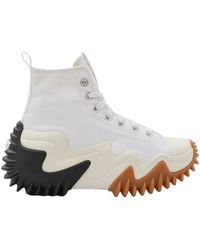 Converse - Schoenen ,Wit ,Katoen Motion Hi Sneakers - Lyst