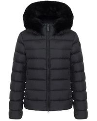 Colmar - Matte Donsjas Met Imitatiebont - Lyst