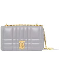 Burberry - Stilvolle Lederhandtasche Für Frauen - Lyst