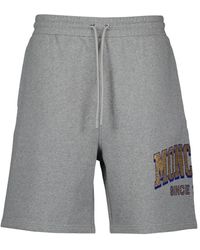 Moncler - Shorts Met Logoprint - Lyst