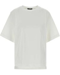 Herno - Tops ,Wit ,T-Shirts - Lyst