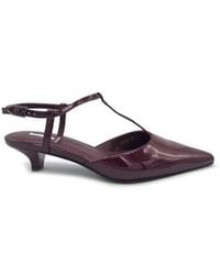 Jeannot - Schoenen ,Rood ,Pump T-Bar - Lyst