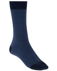 BOGGI - Ondergoed ,Blauw ,Katoen Oxford Sokken - Lyst