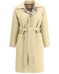 Burberry - Belted Coats - Lyst