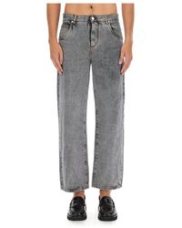 Etro - Cropped Jeans - Lyst