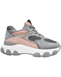 Hogan - Rosa schnürschuhe - Lyst