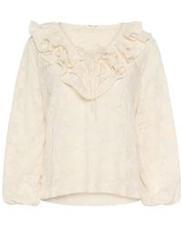 Part Two - Overhemden ,Wit ,Blouses - Lyst