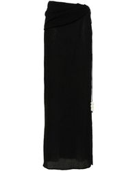 Magda Butrym - Falda Con Diseño Asimétrico - Lyst