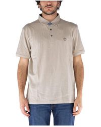 Timberland - Polo piquet oxford camicia - Lyst