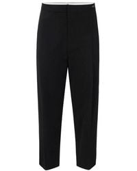 Elisabetta Franchi - Cropped Trousers - Lyst