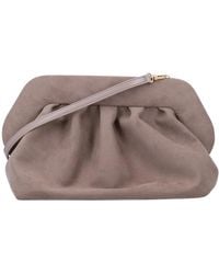 THEMOIRÈ - Eco Suede Clutch Tasche - Lyst
