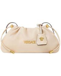 Versace - Tag Nappa Mini Bag - Lyst