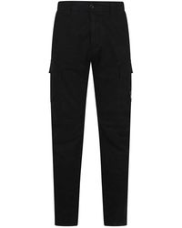 C.P. Company - Zwarte Cargo Broek Stijlvol Aw25 - Lyst