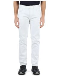 Armani Exchange - Slim fit jeans mit fünf taschen - Lyst