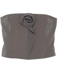 Giorgio Armani - Sleeveless Tops - Lyst
