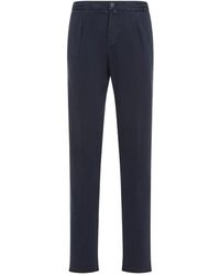 Kiton - Dunkelblaue hose 1 pence - Lyst