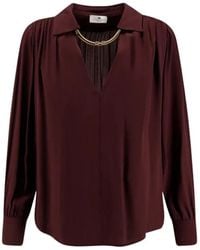 Elisabetta Franchi - Blouses - Lyst