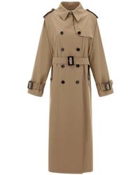 Herno - Trench in light cotton canvas - Lyst