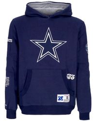 Mitchell & Ness - Hoodies & Sweatvesten ,Blauw ,Katoen Nfl Team Origins Fleece Hoodie - Lyst