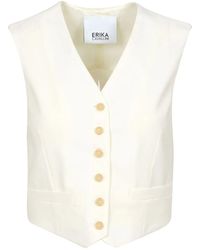 Erika Cavallini Semi Couture - Vests - Lyst