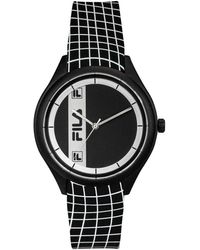 Fila - Volwassen Horloge Style 44 Mm Siliconen Band 38-321 - Lyst