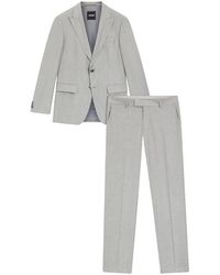 HUGO - Kostuums ,Grijs ,Wol Huge Suit - Lyst