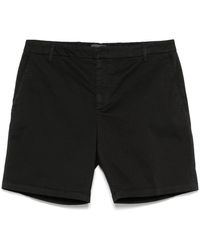 Dondup - Korte Broeken ,Zwart ,Katoen Manheim Chinos Shorts - Lyst