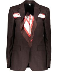 Burberry - Blazers - Lyst